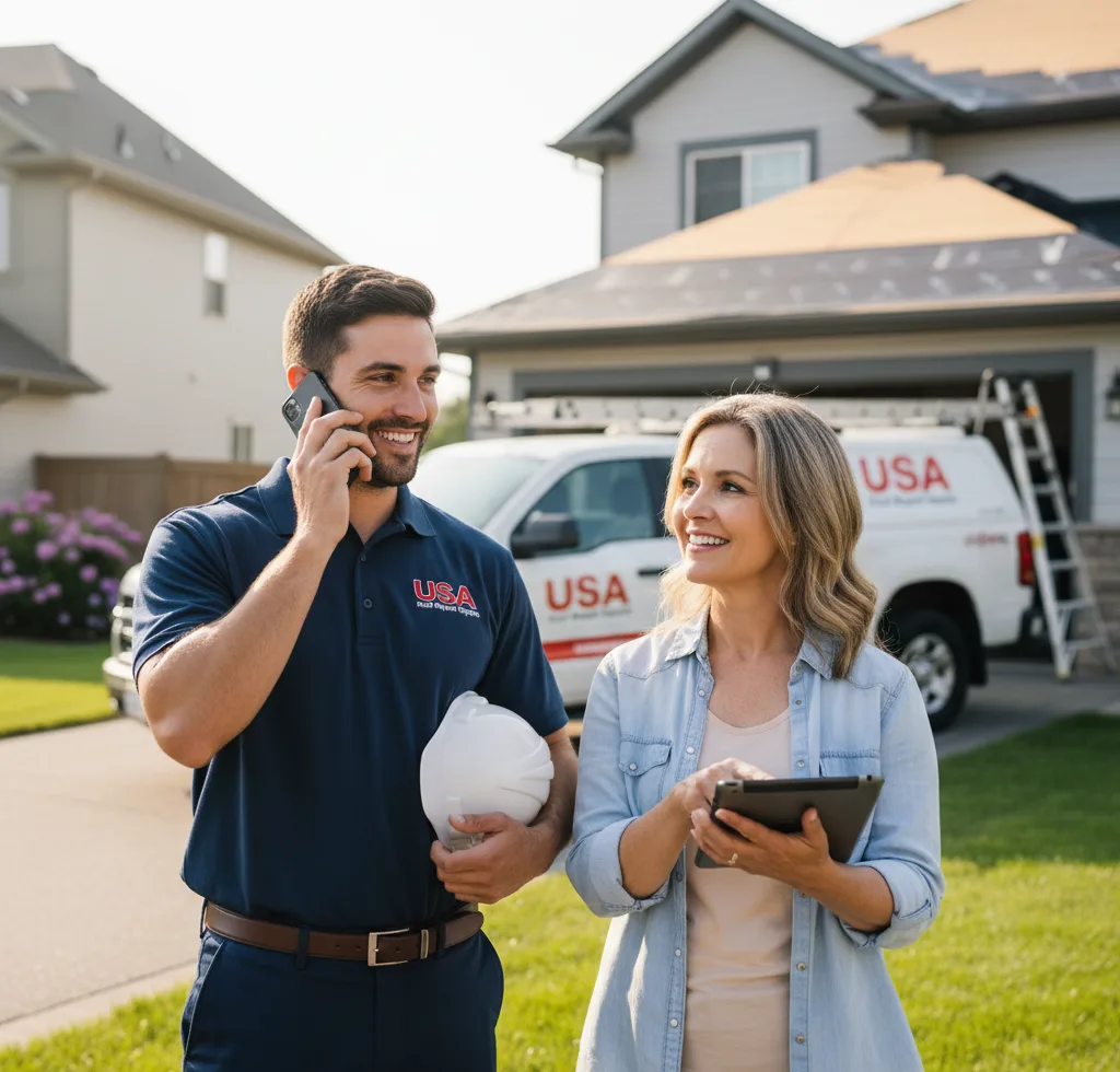 USA Roof Repair Experts customer support in Pleasant View